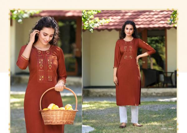 Kalaroop Kites 4 Designer Ethnic Wear Silk Kurti